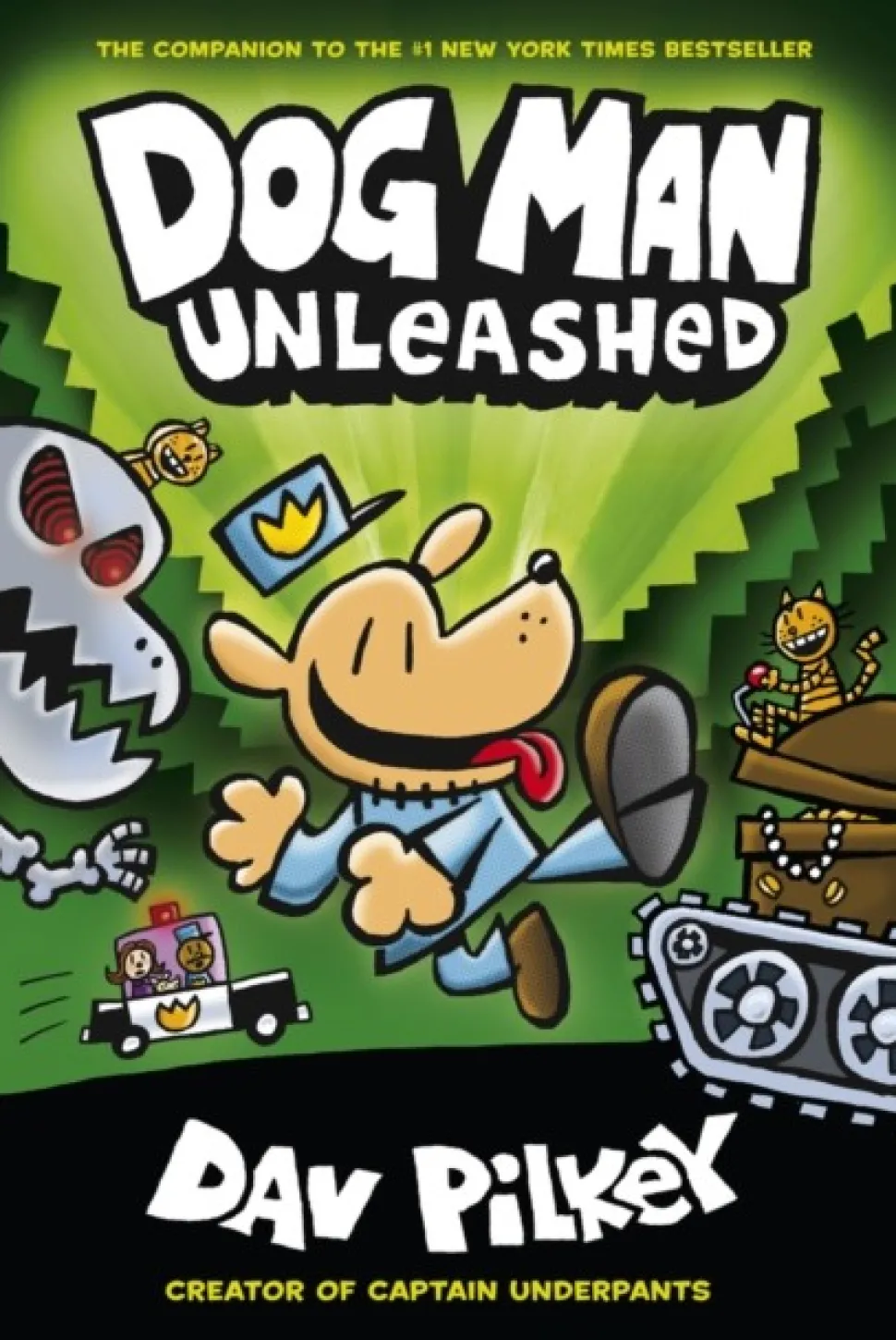 The Adventures of Dog Man 2: Unleashed (Bog, Paperback / softback, Engelsk) af Dav Pilkey