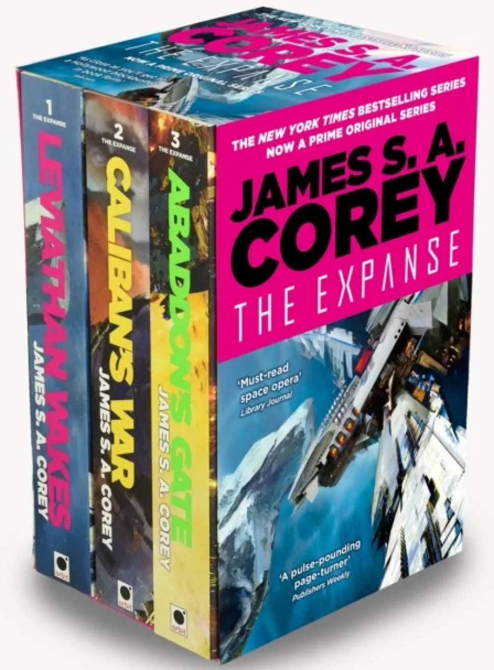 The Expanse Box Set Books 1-3 (Leviathan Wakes, Caliban's War, Abaddon's Gate) (Engelsk) af James S. A. Corey