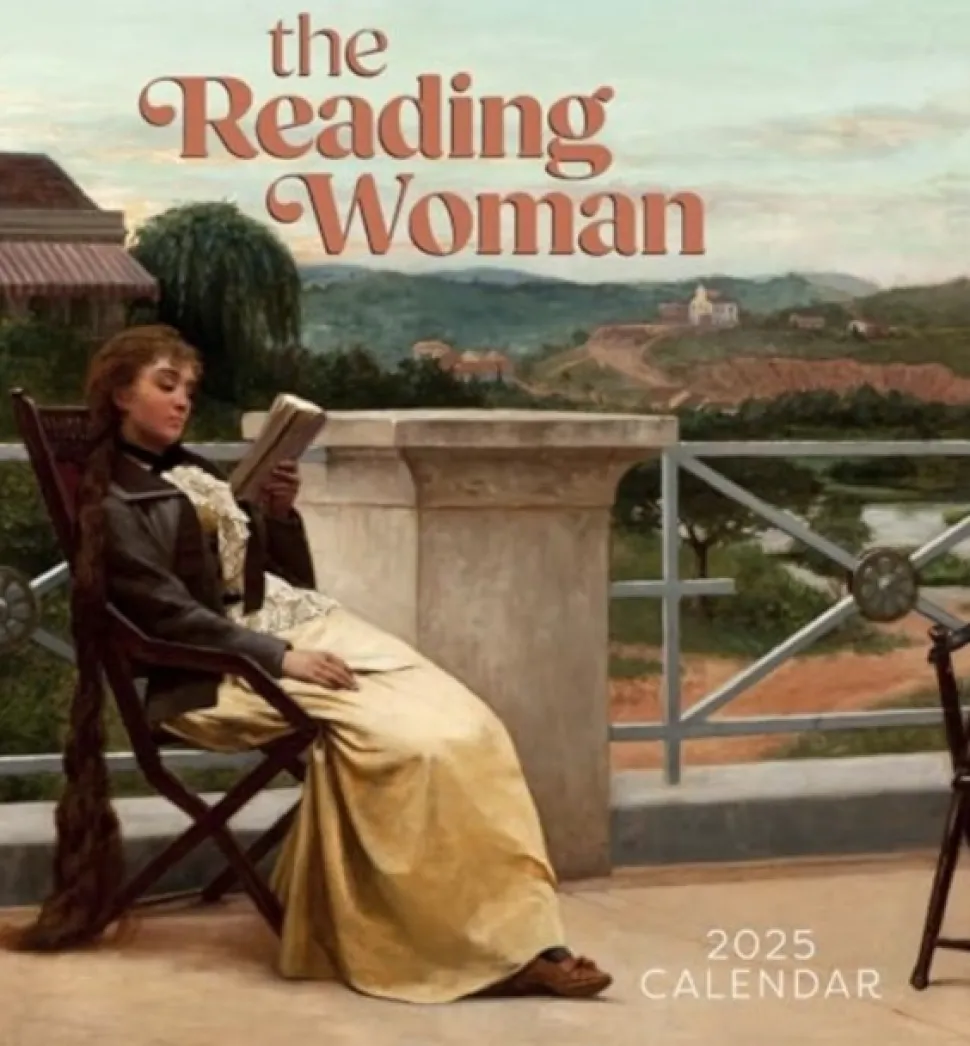 The The Reading Woman 2025 Mini Wall Calendar (Bog, Paperback, Engelsk) af Pomegranate