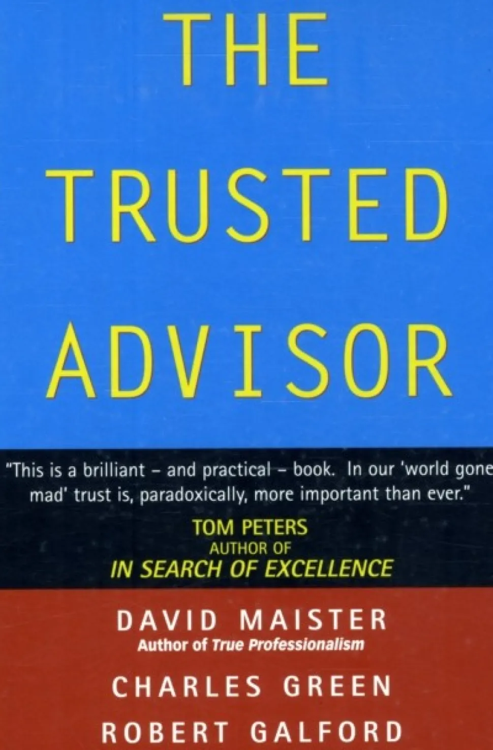 The Trusted Advisor (Bog, Paperback / softback, Engelsk)