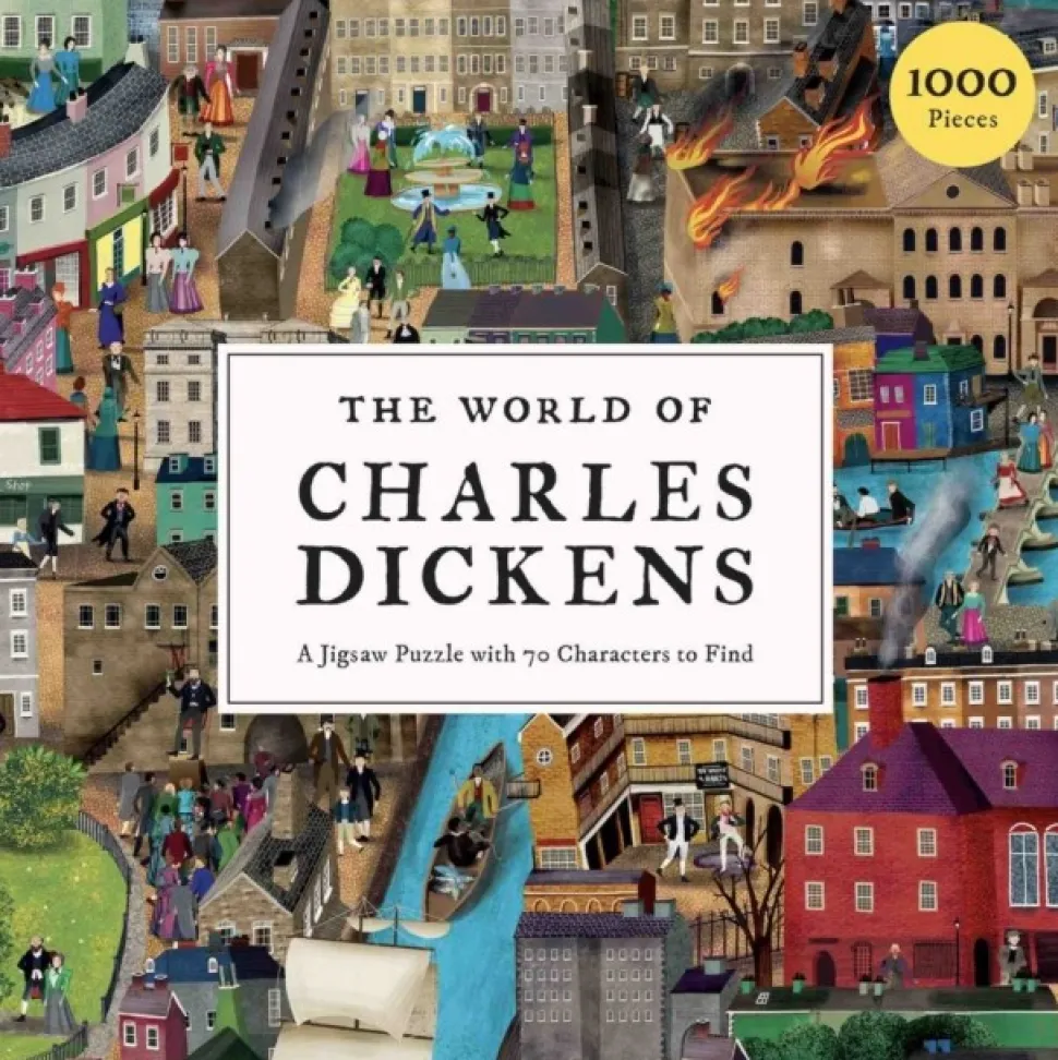 The World of Charles Dickens: A Jigsaw Puzzle with 70 Characters to Find (Jigsaw, Engelsk) af Laurence King Publishing