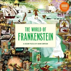 The World of Frankenstein: A Jigsaw Puzzle by Adam Simpson (Jigsaw, Engelsk) af Roger Luckhurst