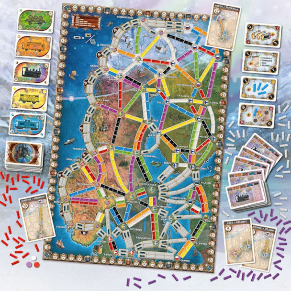 Ticket to ride: Northern Lights (Spil, Dansk)