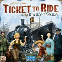 Ticket to Ride: Rails & Sails - Dansk (Spil)