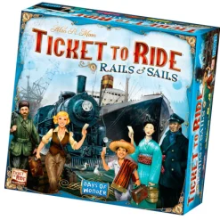 Ticket to Ride: Rails & Sails - Dansk (Spil)