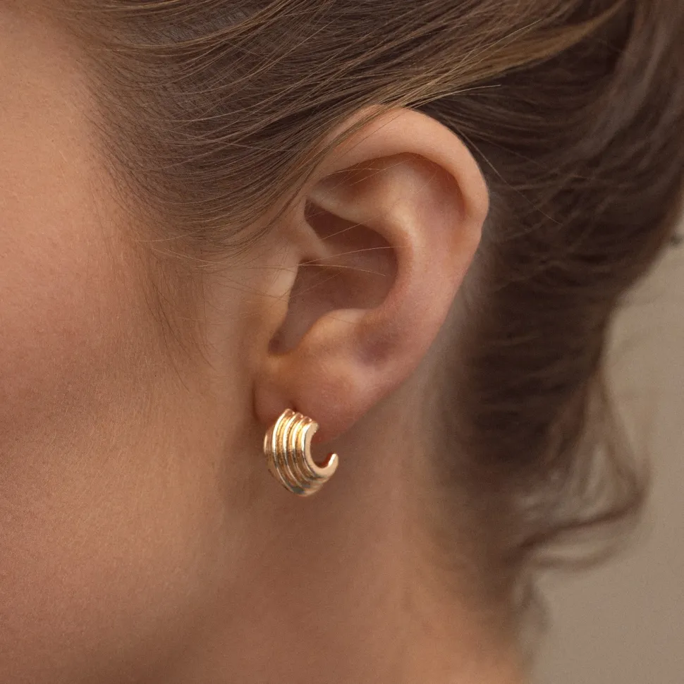 Timi of Sweden: Avery - Rainbow Stud Earrings (Smykke, Earrings)