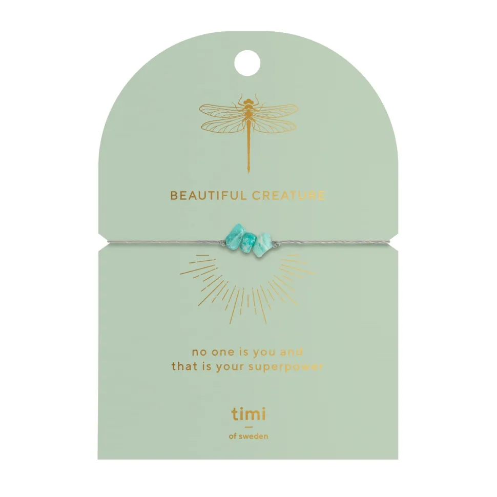 Timi of Sweden: Beautiful Creature Amazonite Bracelet (Smykke, Bracelets)
