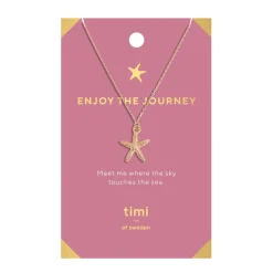 Timi of Sweden: Enjoy the Journey Starfish Necklace (Smykke, Necklace)