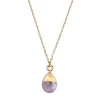 Timi of Sweden: Goddess Necklace, Gold - Violet Amethyst (Smykke, Necklace)