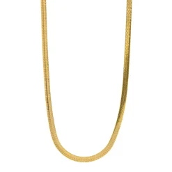 Timi of Sweden: IVY Snake Chain Necklace Stainless Steel - Gold (Smykke, Necklace)