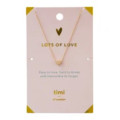 Timi of Sweden: Lots of Love Sliding Heart Necklace (Smykke)