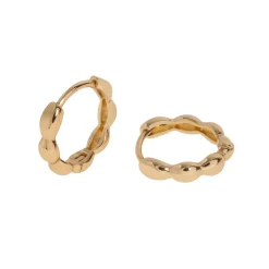 Timi of Sweden: Mila - Bubbly Hoop Earrings Stainless Steel (Smykke, Earrings)