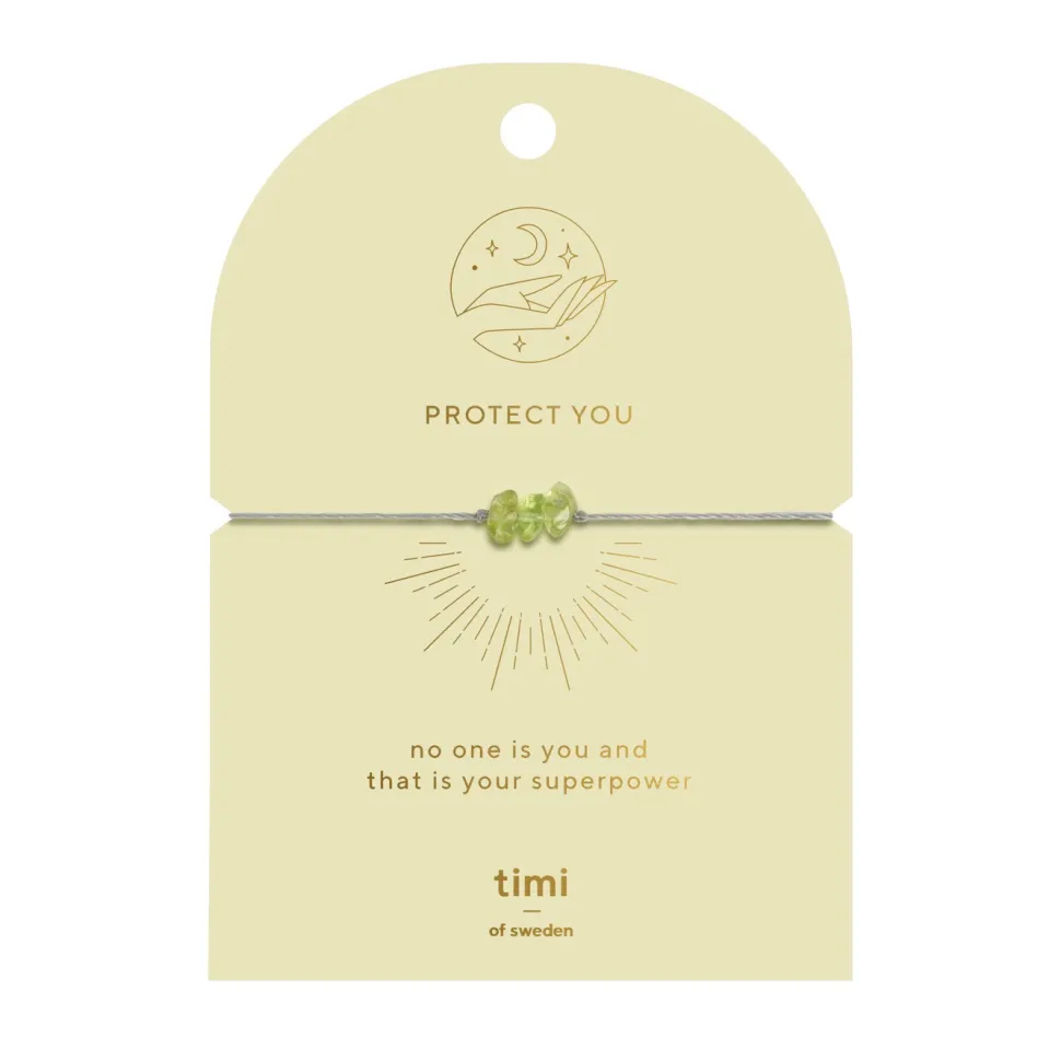 Timi of Sweden: Protect You Peridot Bracelet (Smykke, Bracelets)