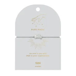 Timi of Sweden: Pure Magic Clear Quartz Chip Bracelet (Smykke, Bracelets)