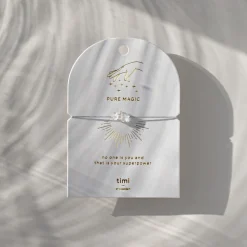 Timi of Sweden: Pure Magic Clear Quartz Chip Bracelet (Smykke, Bracelets)