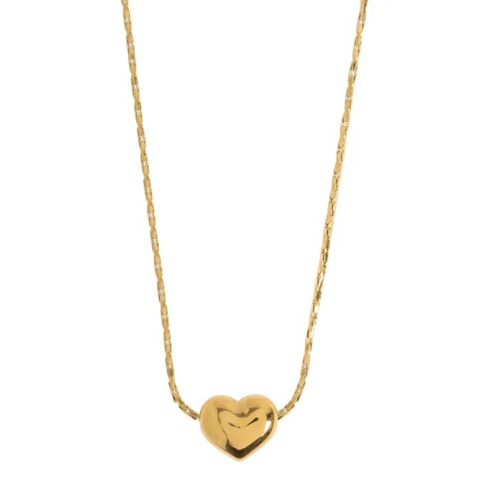 Timi of Sweden: Sarah - Petite Heart Necklace Stainless Steel (Smykke, Necklace)