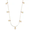 Timi of Sweden: Small Flower Bead Necklace - White (Smykke, Necklace)