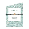 Timi of Sweden: Starfish Stretch Bracelet Gold - Black (Smykke, Necklace)