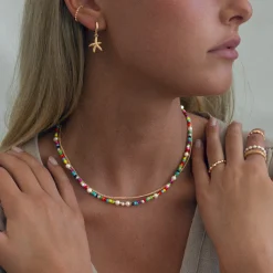 Timi of Sweden: Summer Bead and Pearl Necklace (Smykke, Necklace)