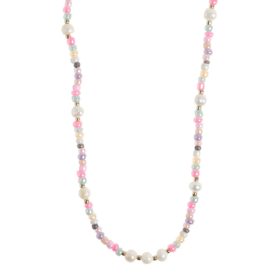Timi of Sweden: Tess - Pastel Bead and Pearl Necklace (Smykke, Necklace)