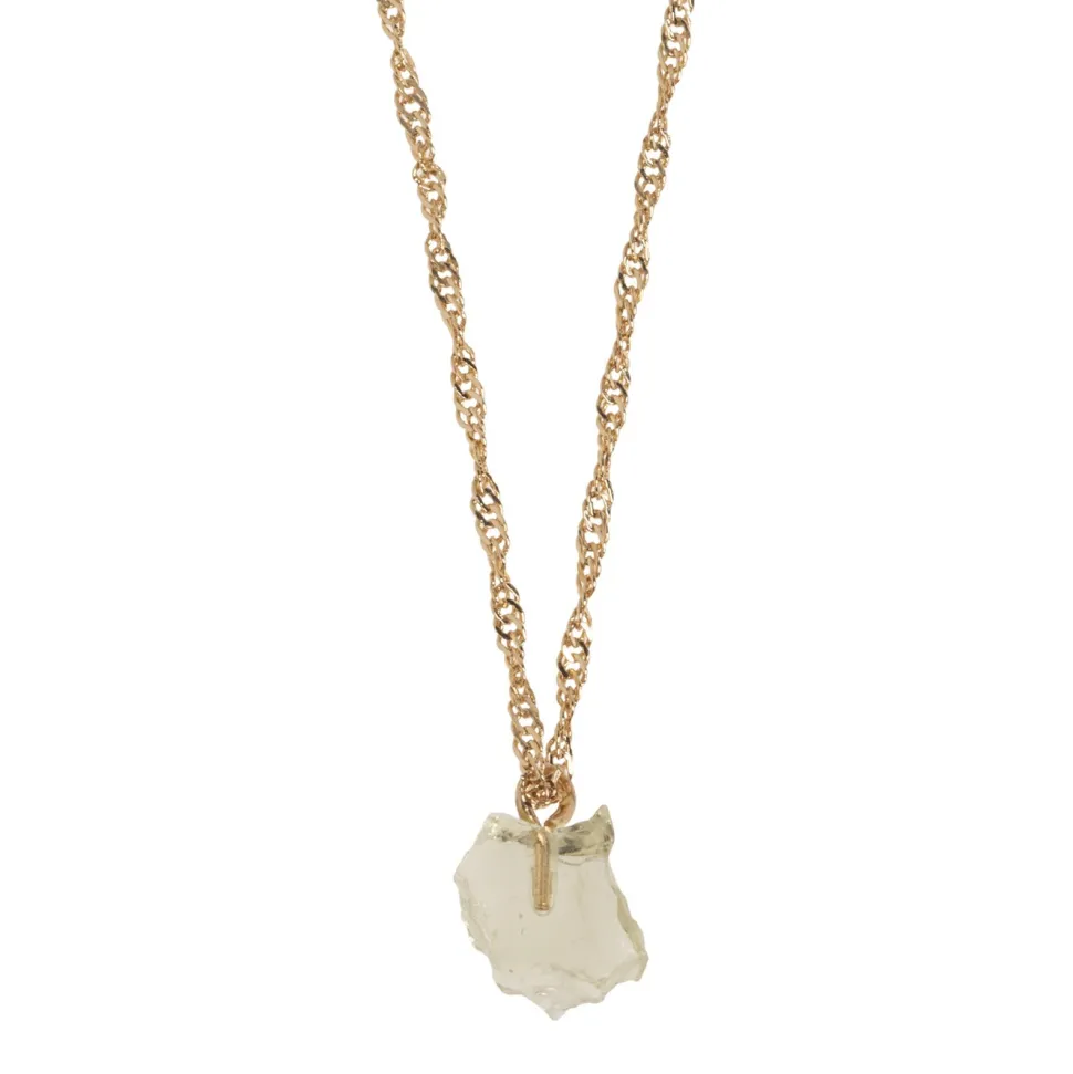 Timi of Sweden: You are strong Citrine Necklace - Gold (Smykke, Necklace)