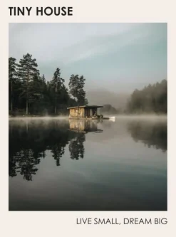 Tiny House: Live Small, Dream Big (Bog, Hardback, Engelsk) af Brent Heavener