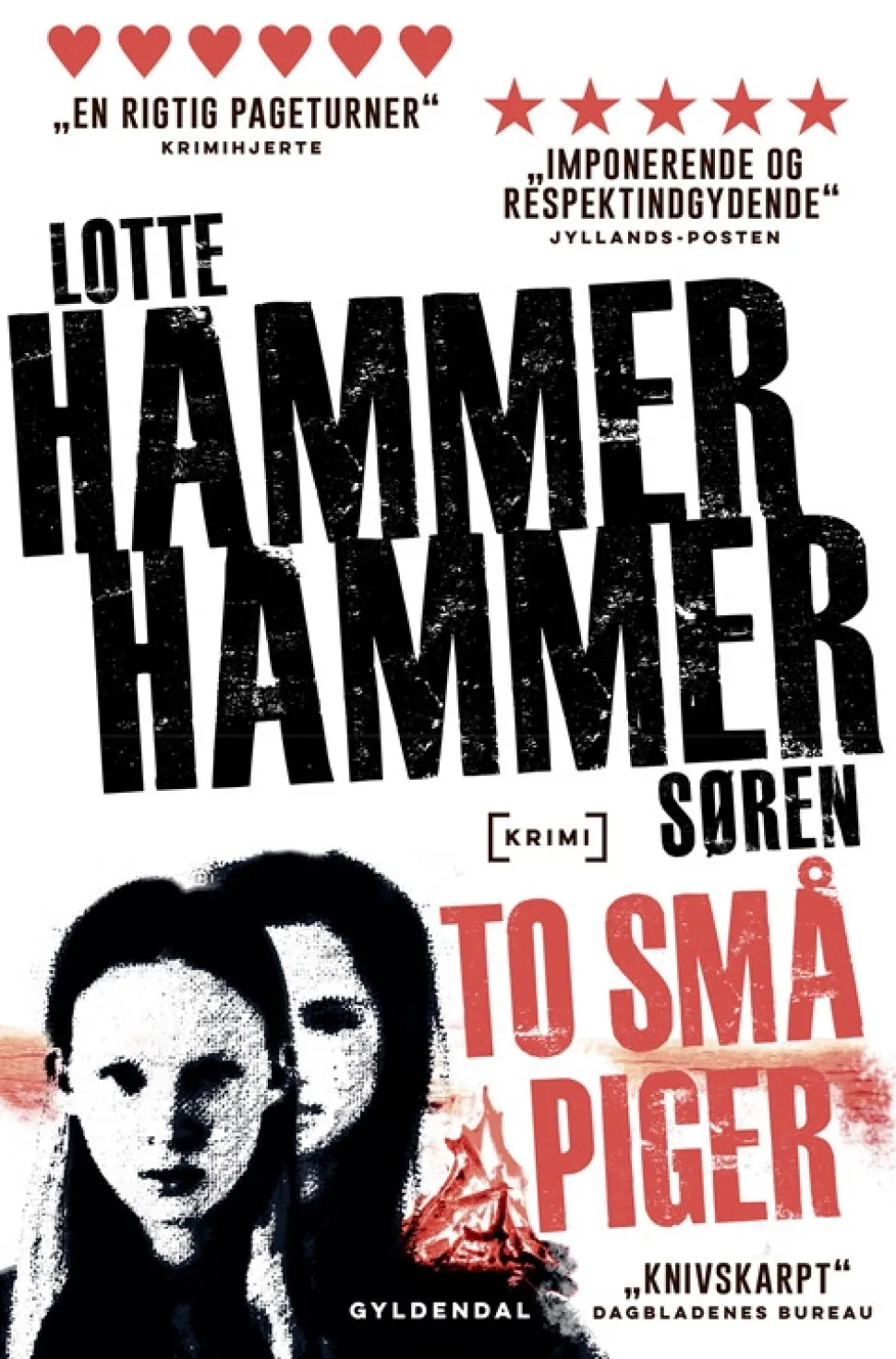 To små piger (Bog, Paperback, Dansk) af Lotte og Søren Hammer