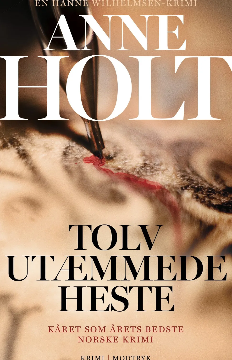 Tolv utæmmede heste: 12. Bind (Bog, Indbundet, Dansk) af Anne Holt