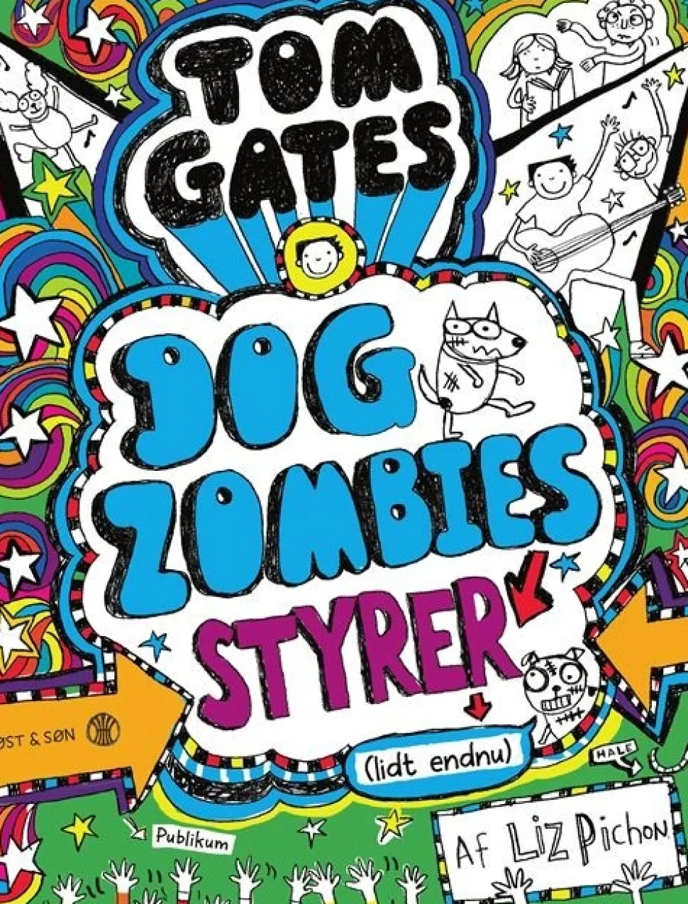 Tom Gates 11 - Dogzombies styrer (lidt endnu) (Bog, Hæftet, Dansk) af Liz Pichon