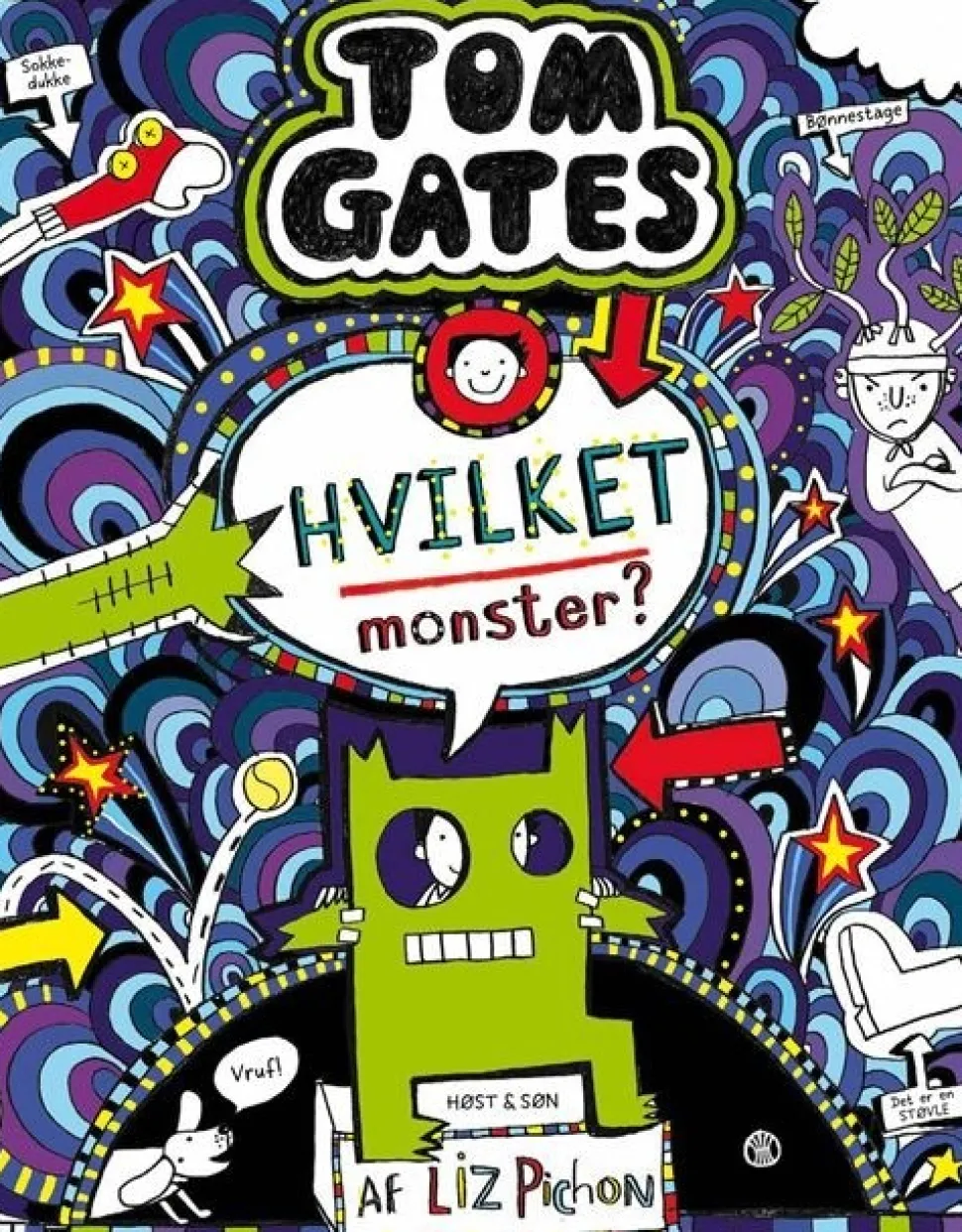 Tom Gates 15 - Hvilket monster? (Bog, Hæftet, Dansk) af Liz Pichon