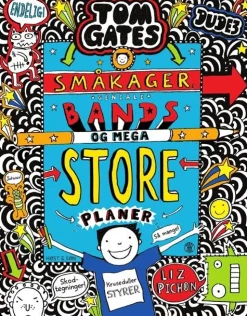 Tom Gates 14 - Småkager, geniale bands og mega store planer (Bog, Hæftet, Dansk) af Liz Pichon