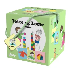 Totte og Lotte - Memo (Spil, Dansk) af Gunilla Wolde
