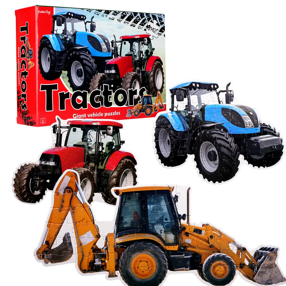 Traktor Gulvpuslespil (Spil, Dansk)