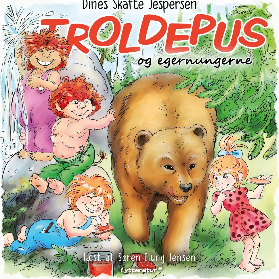 Troldepus og egernungerne (Lydbog, zip_mp3, Dansk) af Dines Skafte Jespersen