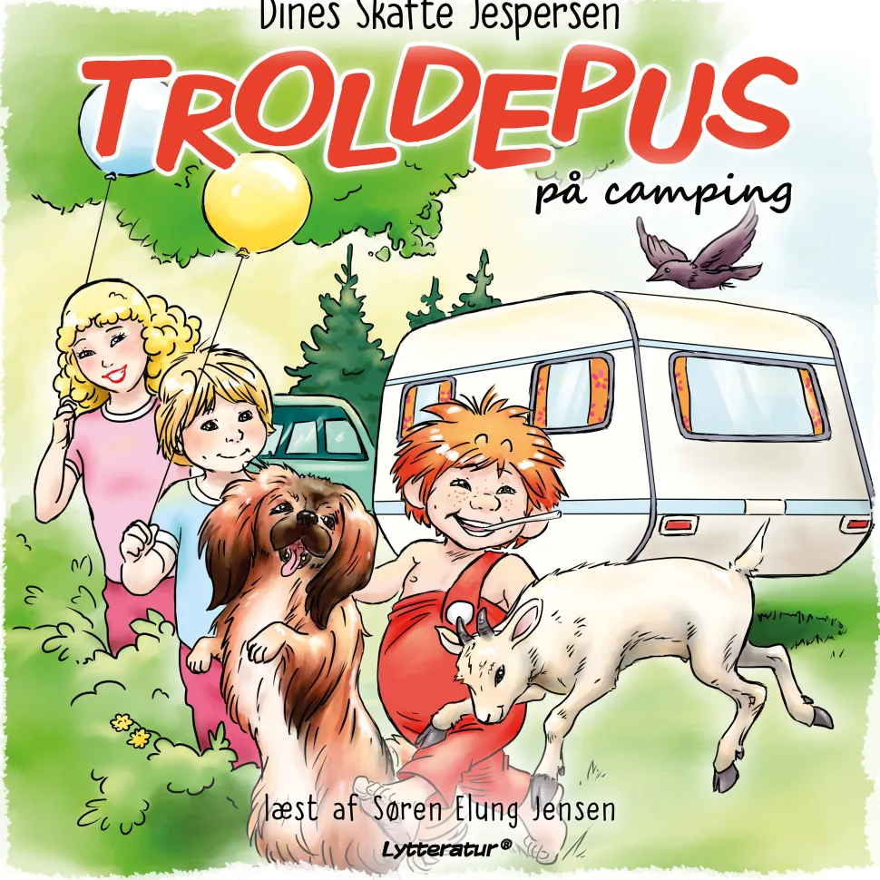 Troldepus på camping (Lydbog, zip_mp3, Dansk) af Dines Skafte Jespersen