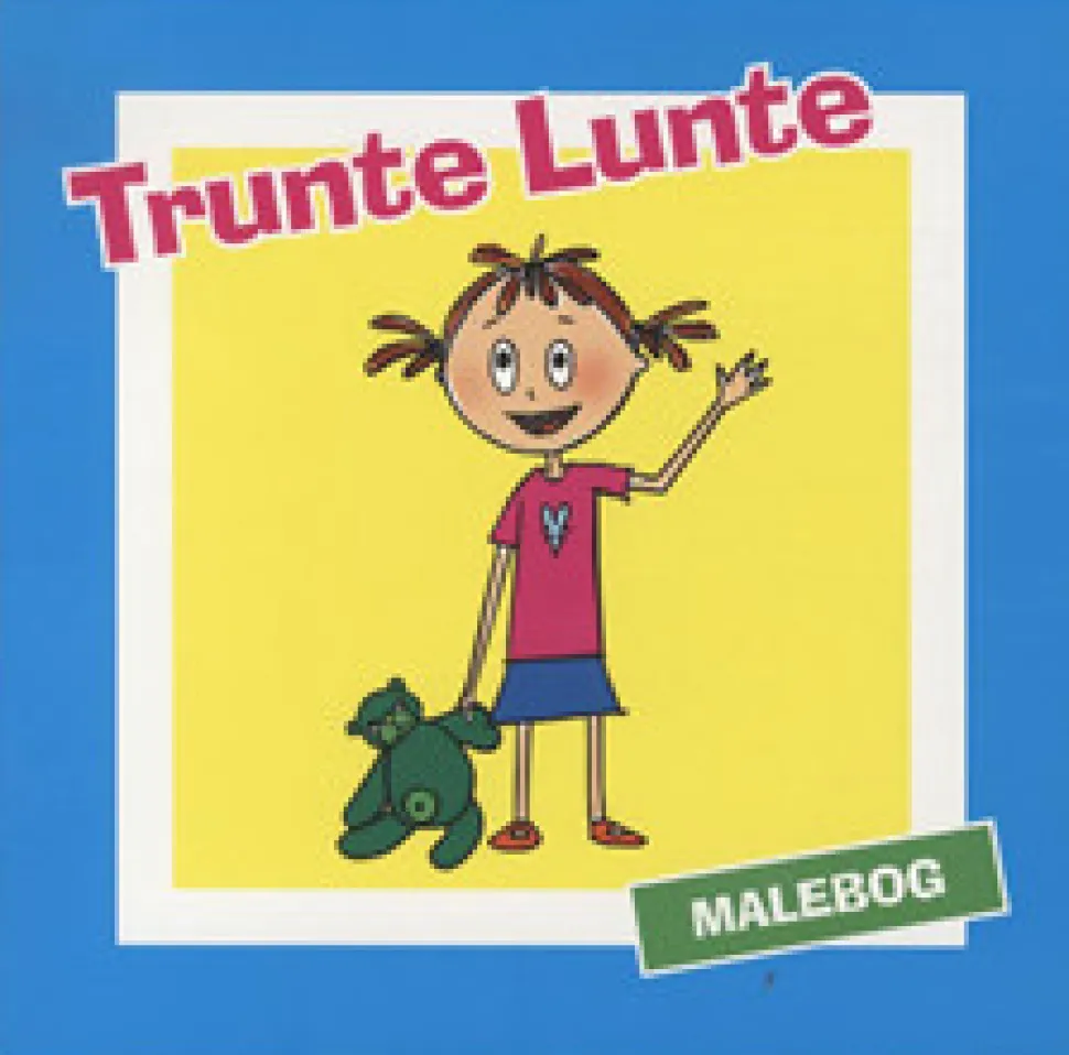 Trunte Lunte malebog: 32 tegninger fra Trunte Lunte bøgerne (Bog, Hæftet, Dansk) af Anne Holst Moulvad