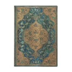 Turquoise Chronicles Midi Lined Journal: Flexi softcover, 100 gsm, ribbon marker, mem... (Bog, Paperback / softback, Engelsk)