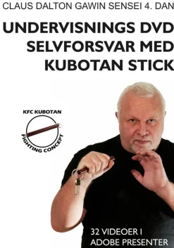 Uddannelses dvd - selvforsvar med kubotan stick: uddanneles dvd (Dansk) af Claus Dalton Gawin