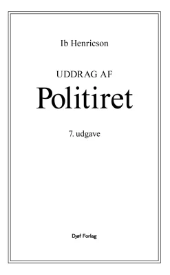Uddrag af politiret (Bog, Hæftet, Dansk) af Ib Henricson