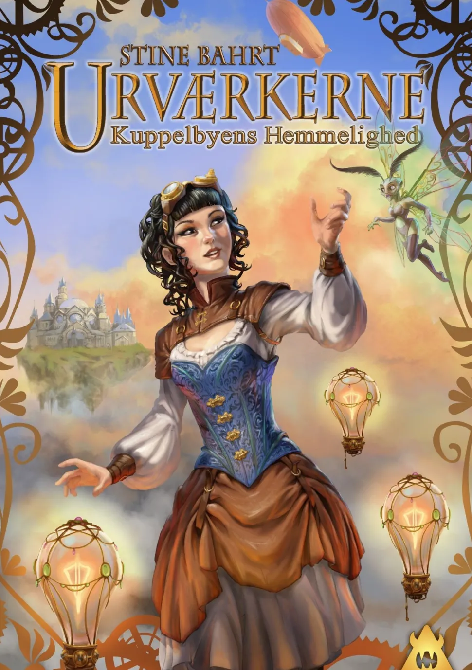 Urværkerne 1: Kuppelbyens Hemmelighed (Bog, Hardback, Dansk) af Stine Bahrt