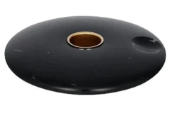 Uyuni Chamber Candleholder Black (LED-lys)