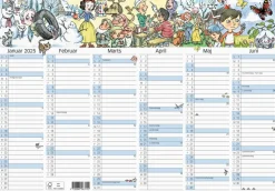 Vægkalender Otto Dickmeiss A3 2025 (Kalender)
