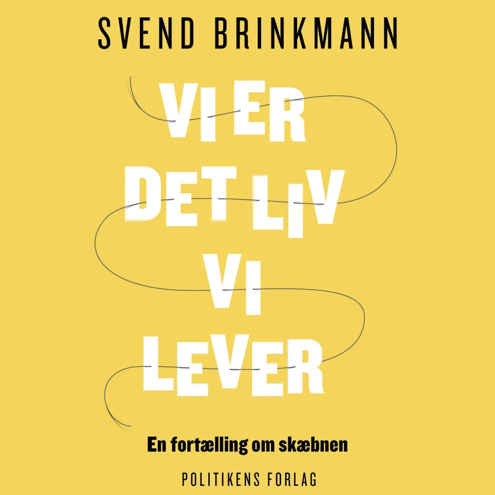 Vi er det liv vi lever: En fortælling om skæbnen (Lydbog, zip_mp3, Dansk) af Svend Brinkmann