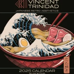 Vincent Trinidad 2025 Square Calendar (Kalender, Calendar, Engelsk)