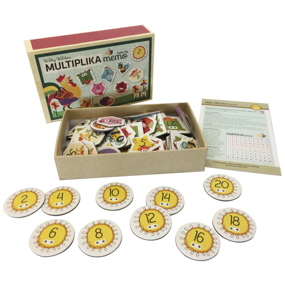 Wacky Wonders Multiplika memo (Spil, Dansk)