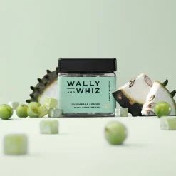 Wally and Whiz – Guanabana med stikkelsbær, 140g (Vingummi)