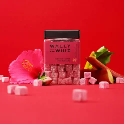 Wally and Whiz – Hibiscus med rabarber, 240g (Vingummi)