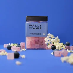 Wally and Whiz – Hyldeblomst med blåbær, 240g (Vingummi)