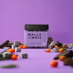 Wally and Whiz – Lakrids med havtorn, 140g (Vingummi)