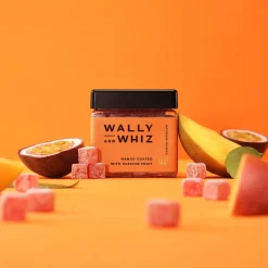 Wally and Whiz – Mango med passionsfrugt, 140g (Vingummi)